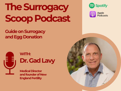 The Surrogacy Scoop: Episode 2 with Dr. Gad Lavy - A Deep Dive into Fertility, Surrogacy, and Patient Care