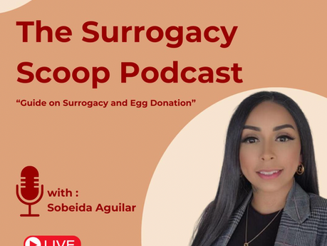The Surrogacy Scoop Podcast: Episode 1 with Sobeida Aguilar, third time surrogate and coordinator
