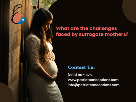 What are the challenges faced by surrogate mothers?